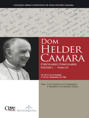 cover image of Dom Helder Camara Circulares Conciliares Volume I--Tomo III